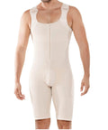 Men's Zip-Front Full-Body Compression Shaper