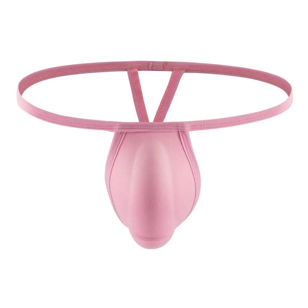 Men's Low-Rise Padded Thong Underwear