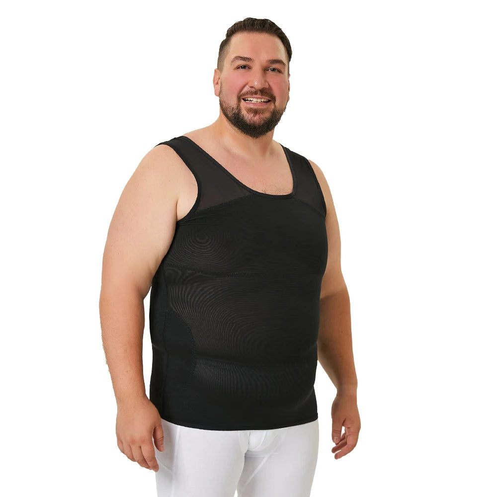 Men's Chest and Tummy Control Compression Tank Top
