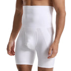 Men's High-Waist Hip Control Compression Boxer Briefs
