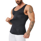 Men's Seamless Tummy Control Compression Tank
