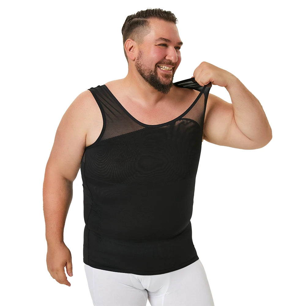 Men's Chest and Tummy Control Compression Tank Top