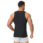 Men's Ribbed Tummy Control Compression Tank Top