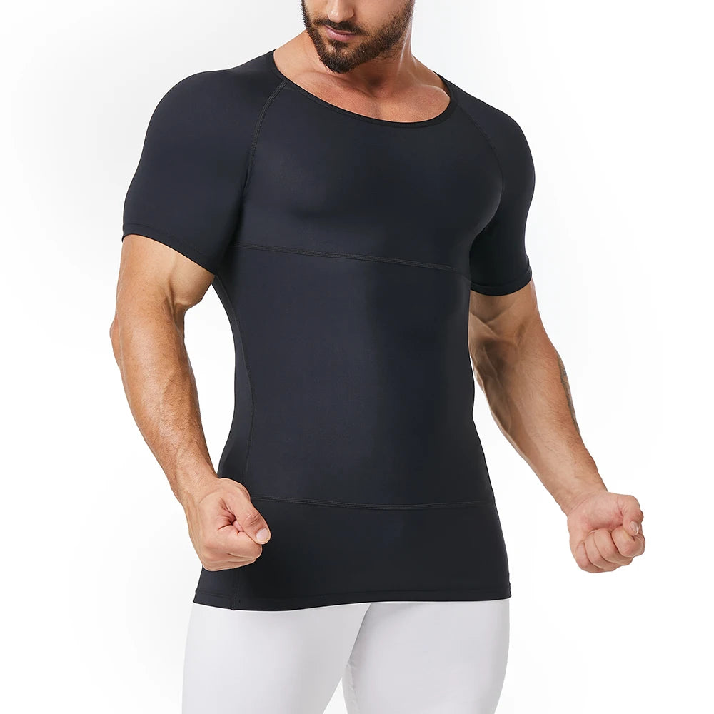 Men's Tummy Control Compression Tank Top Undershirt