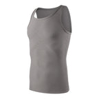 Men's Ribbed Tummy Control Compression Tank Top