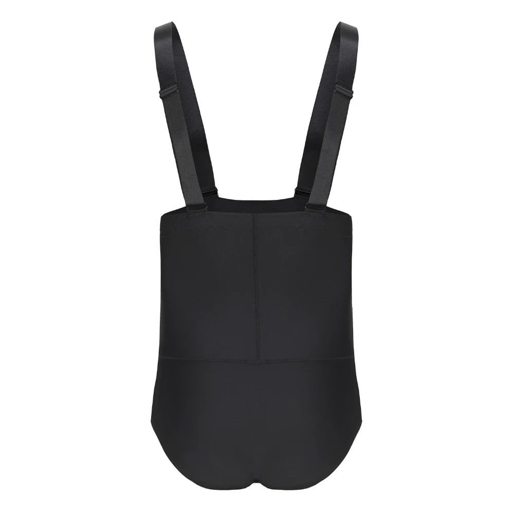 Men's High-Waist Tummy Control Shaper Briefs with Removable Straps