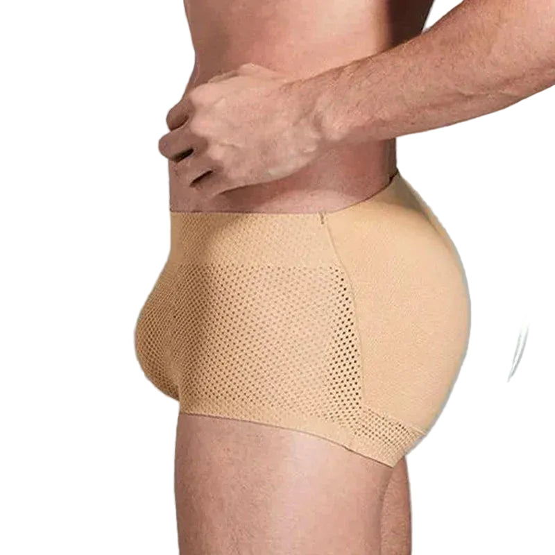 Men's Padded Butt-Lifting Boxer Briefs