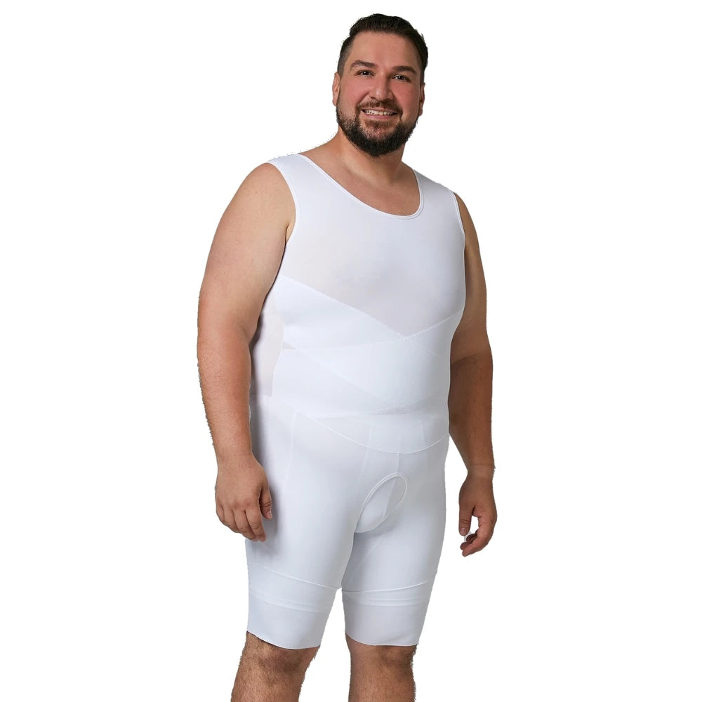 Men's Full-Body Tummy Control Compression Bodysuit