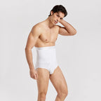 Men's High-Waist Compression Boxer Briefs with Tummy Control
