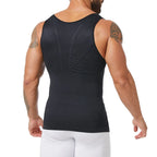 Men's Seamless Tummy Control Compression Tank