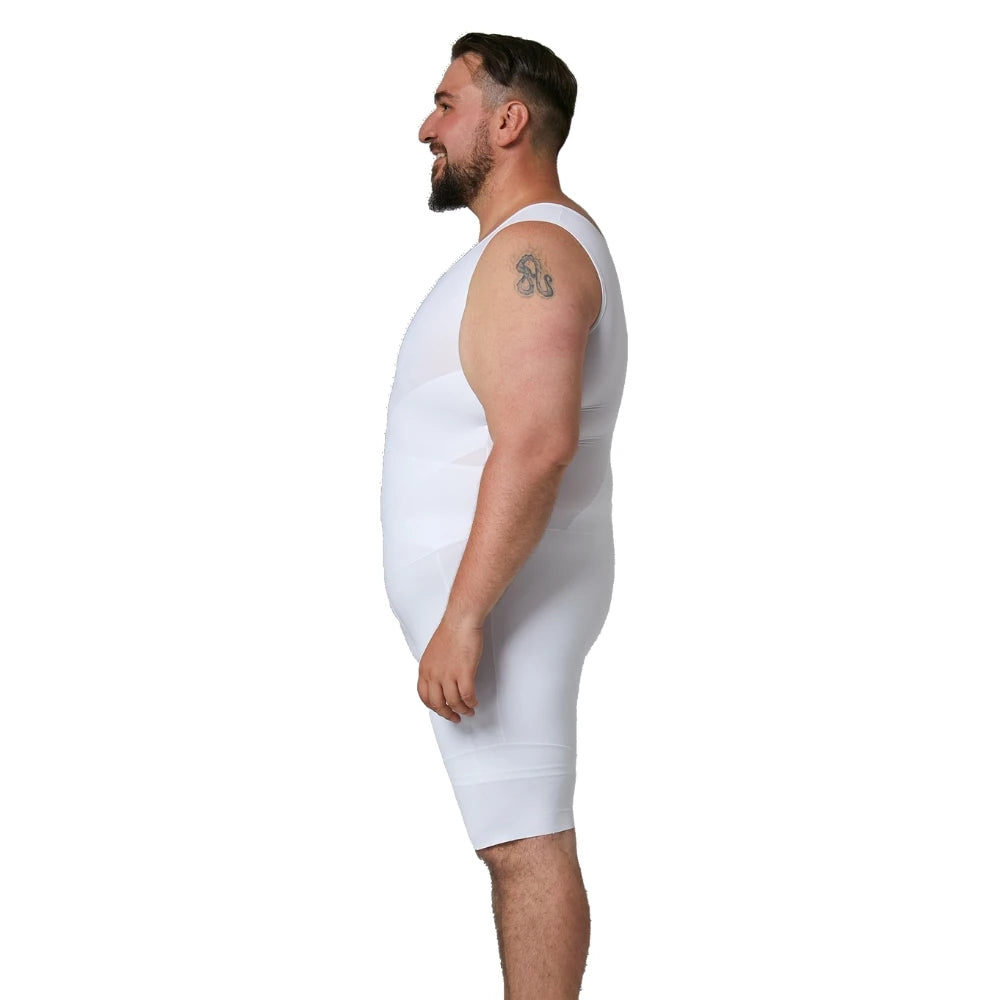 Men's Full-Body Tummy Control Compression Bodysuit