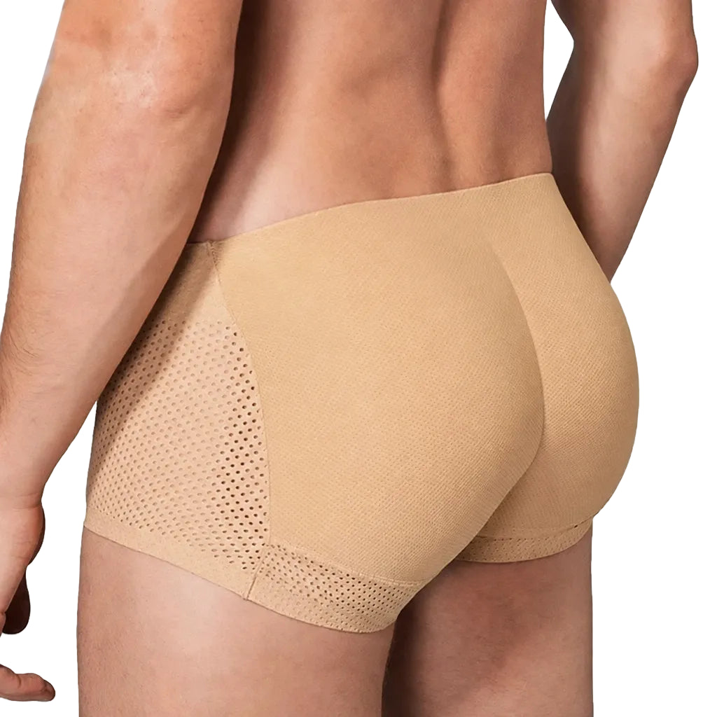 Men's Padded Butt-Lifting Boxer Briefs