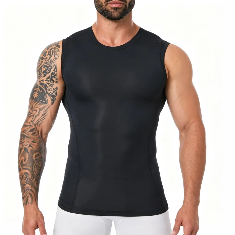 Men's Quick-Dry 4-Way Stretch Compression Tank Top