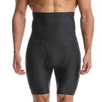 Men's High-Waist Hip Control Compression Boxer Briefs