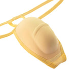 Men's Low-Rise Padded Thong Underwear