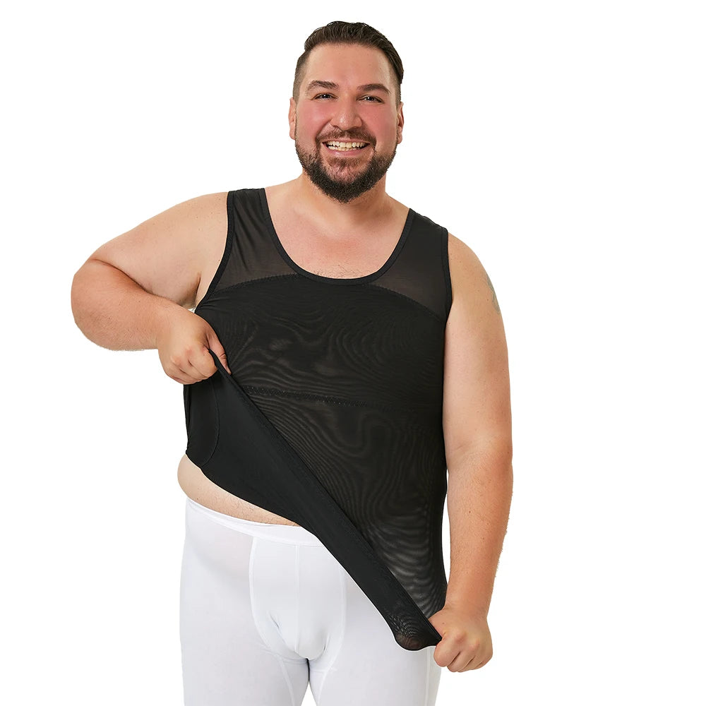 Men's Chest and Tummy Control Compression Tank Top