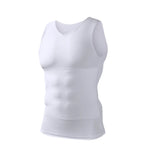 Men's V-Neck Tummy Control Compression Tank