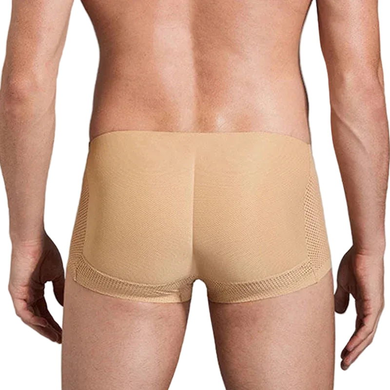Men's Padded Butt-Lifting Boxer Briefs