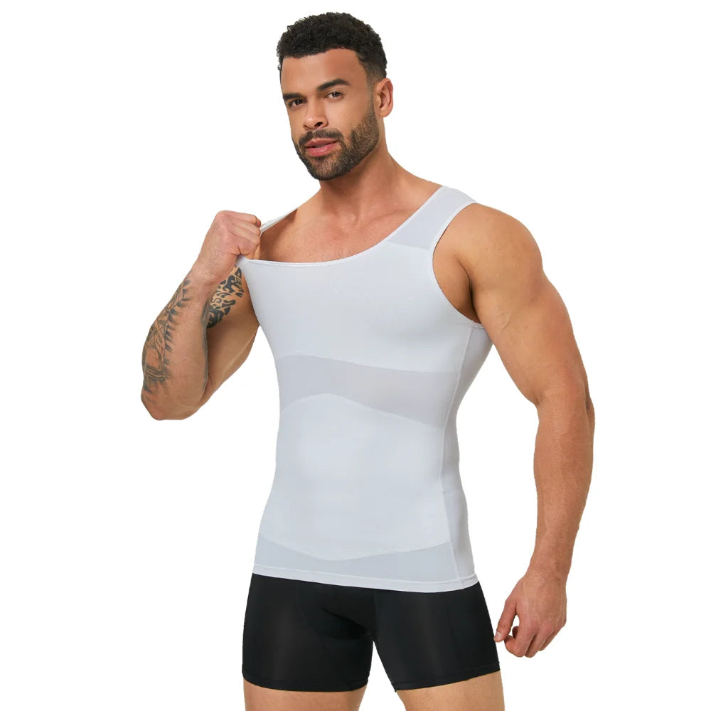 Men's Tummy Control Compression Tank Top