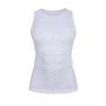 Men's Seamless Compression Tank Top with Chest & Tummy Control