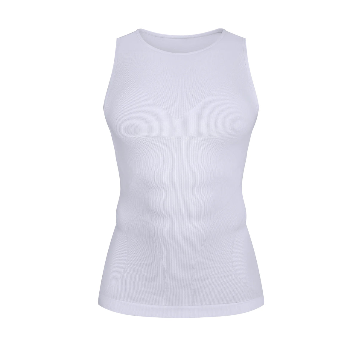 Men's Seamless Compression Tank Top with Chest & Tummy Control
