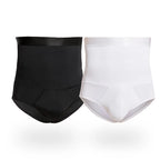 Men's High-Waist Compression Boxer Briefs with Tummy Control