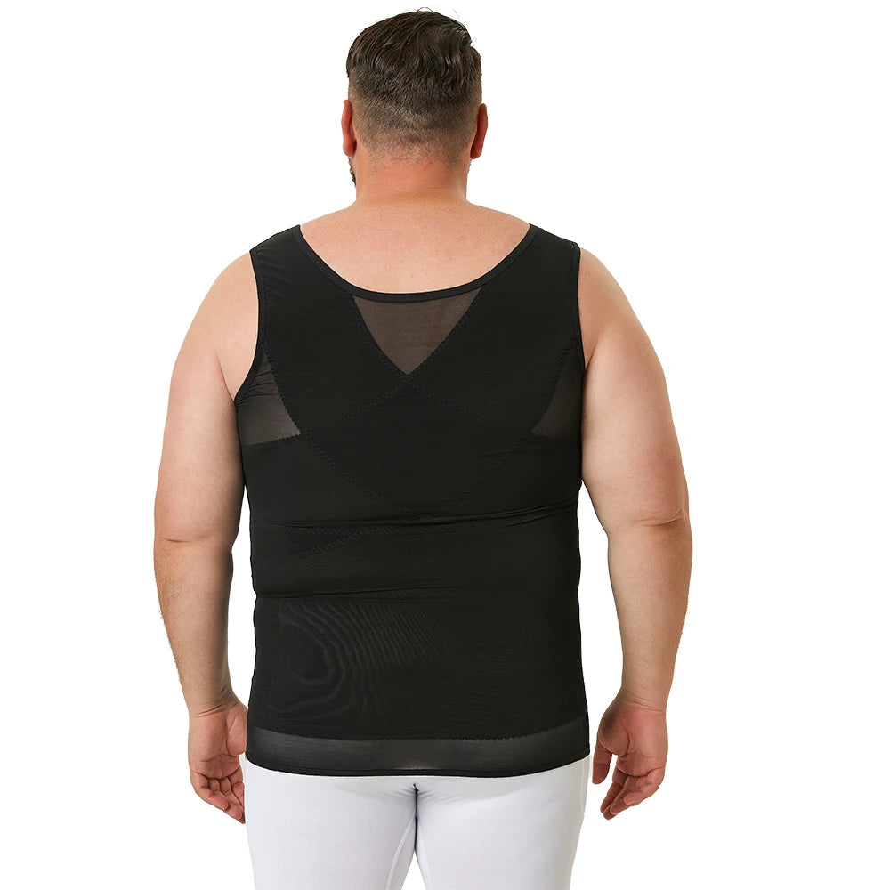 Men's Chest and Tummy Control Compression Tank Top