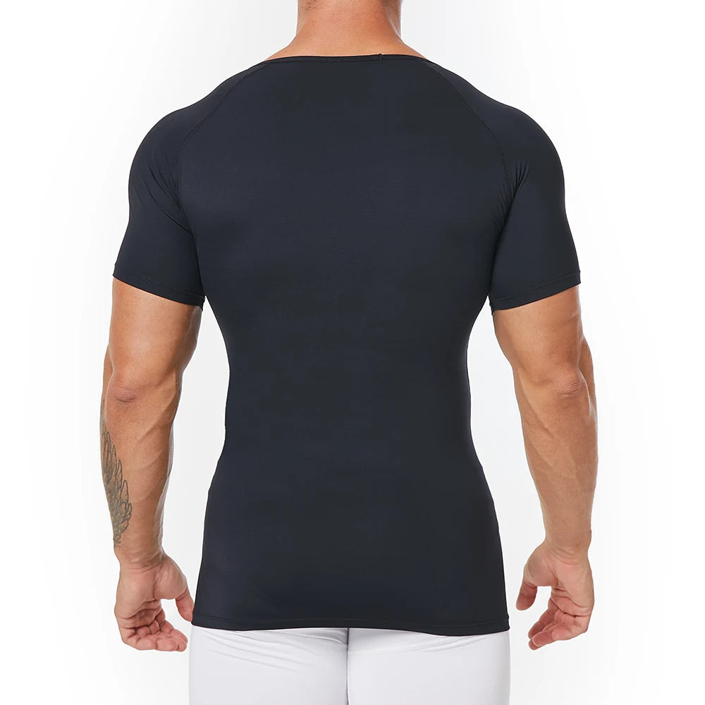 Men's Tummy Control Compression Tank Top Undershirt