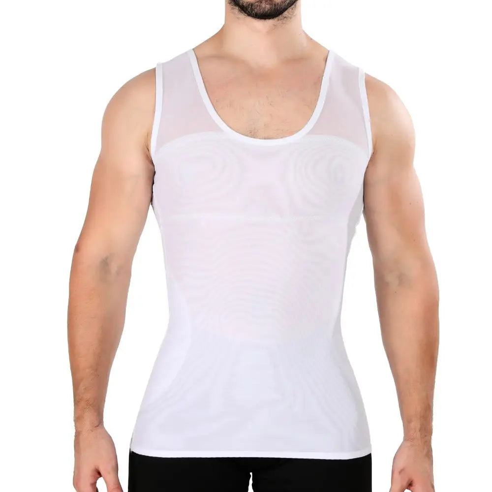 Men's Chest and Tummy Control Compression Tank Top