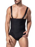 Men's High-Waist Tummy Control Shaper Briefs with Removable Straps