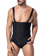 Men's High-Waist Tummy Control Shaper Briefs with Removable Straps