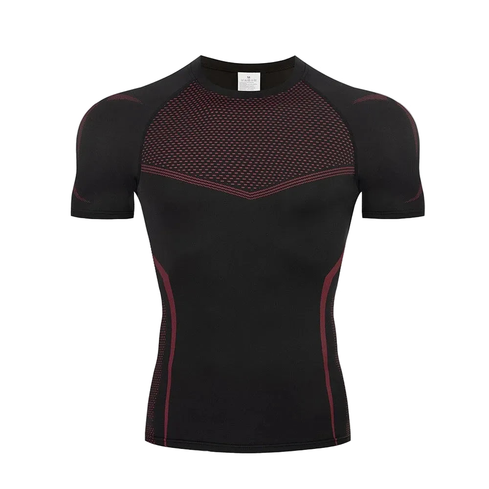 Men's Quick-Dry Short-Sleeve Compression Shirt