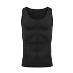 Men's Slimming Compression Tank Top with Tummy Control & Waist Trainer