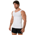 Men's Quick-Dry Mesh Chest and Tummy Compression Tank Top