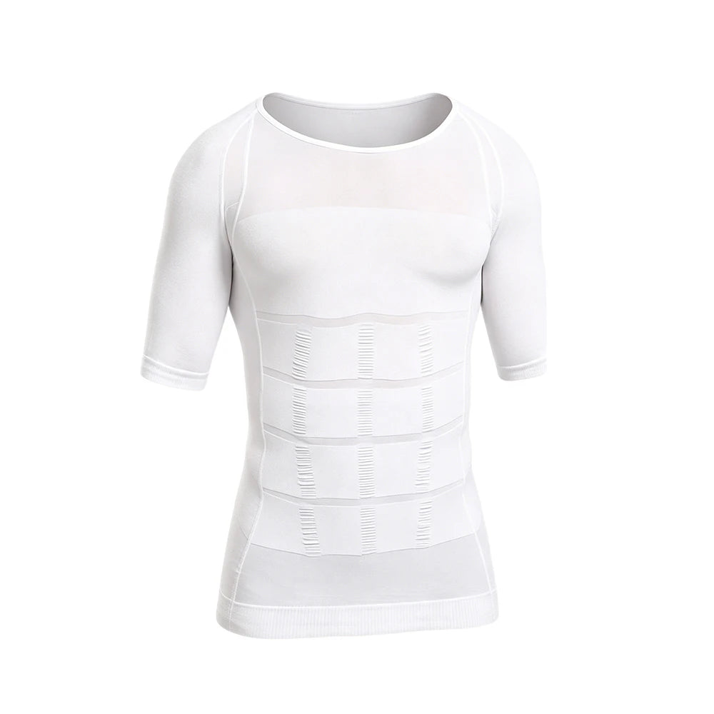 Men's Chest and Tummy Control Compression Shirt