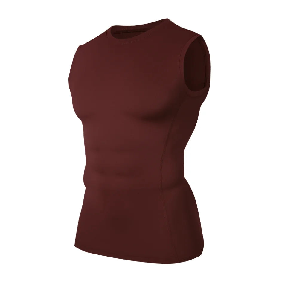 Men's Quick-Dry 4-Way Stretch Compression Tank Top