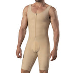Men's Full-Body Tummy Control Shaper Bodysuit with Butt Lift