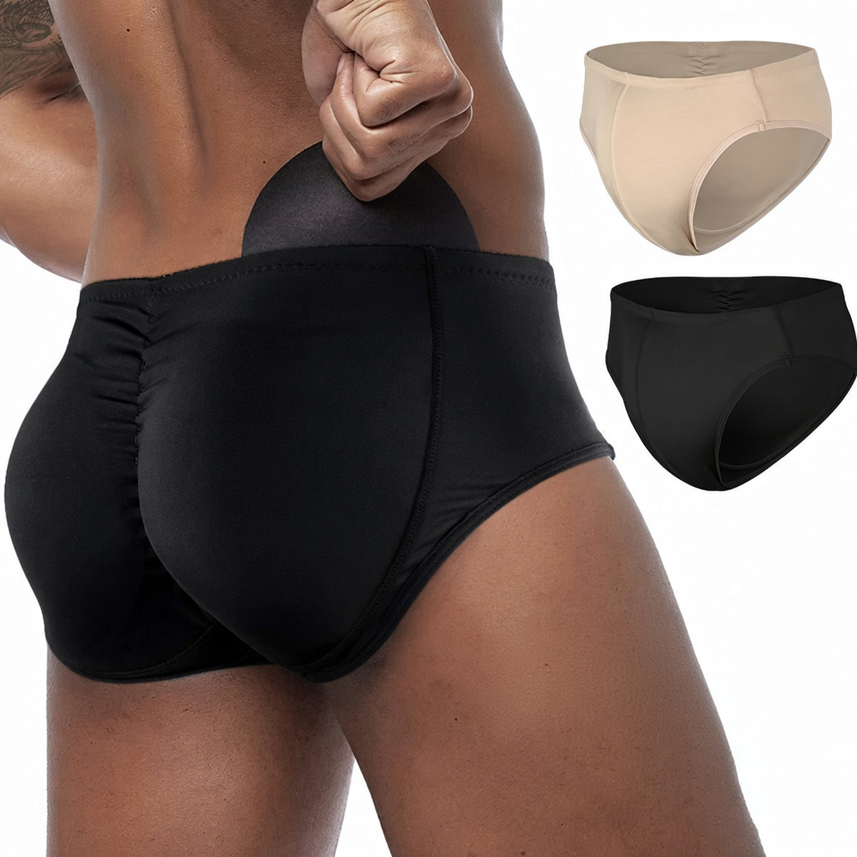 Men's Padded Butt-Lifting Shaping Briefs